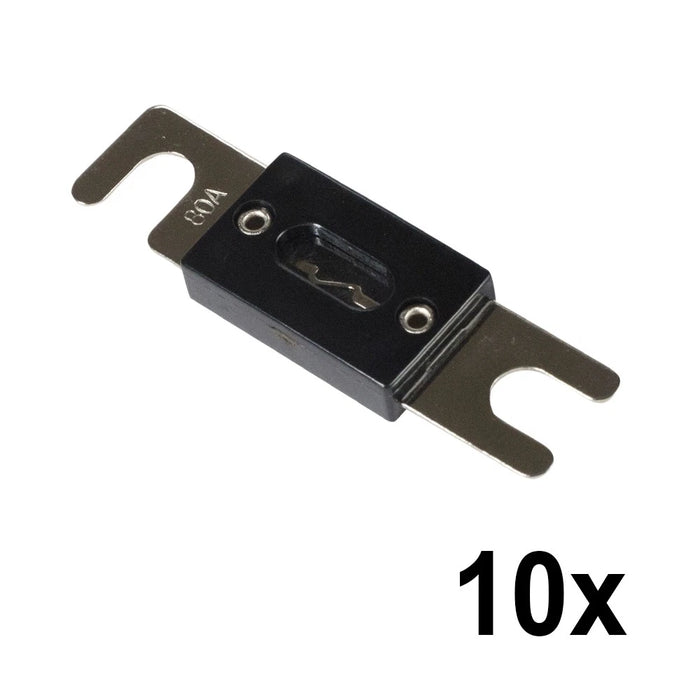 Stinger Select - SSANL80BULK - 80 AMP ANL FUSE BULK NICKEL 10/BAG
