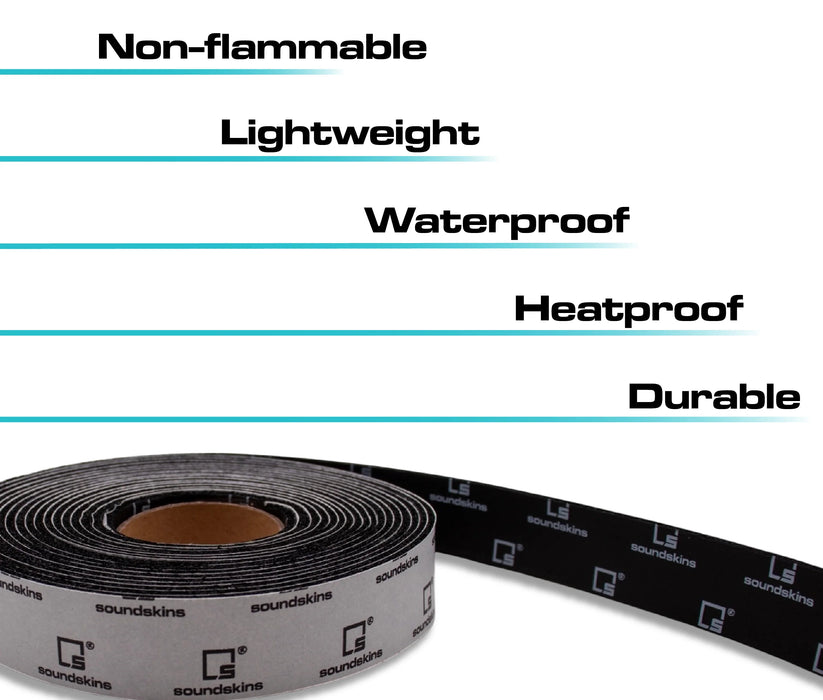Soundskins  - SSK-STRIP-1 - 1" Wide Strip Foam Tape - 1.41 sq ft