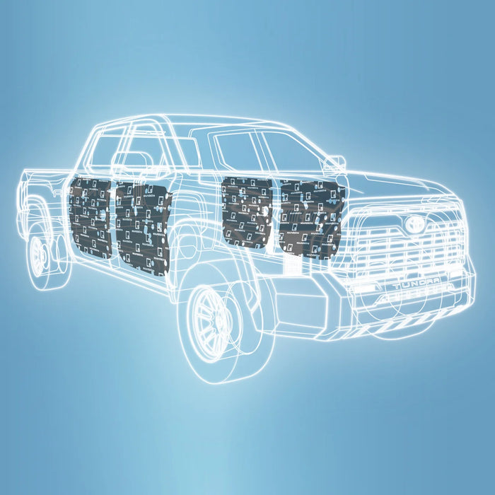 Soundskins  - SSK-TUND4DRV2 - 2022+ Toyota Tundra 4-Door Template Kit - 30 sq ft