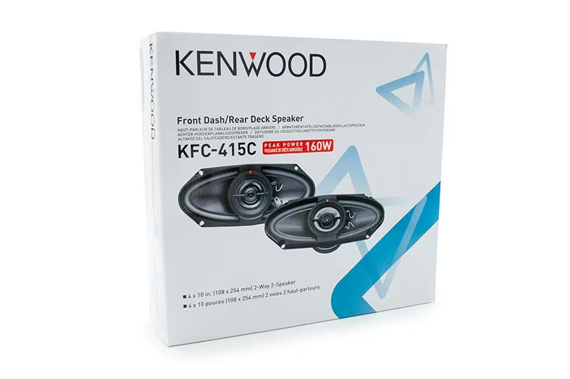 Kenwood - KFC-415C - 4x10" 2-way Speaker System 160W Max Power
