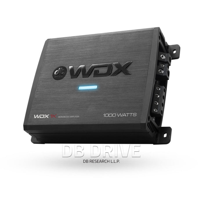 DB Drive - WDX1KG2 - 1 x 1000W  1 OHM CLASS D WDX MONOBLOCK AMPLIFIER